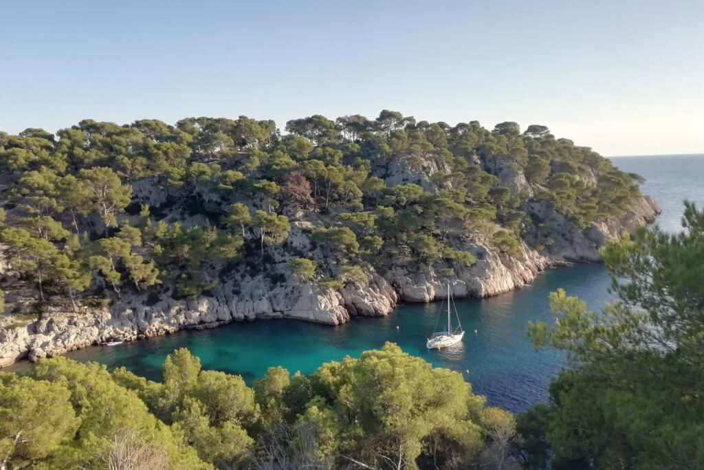 Le Repaire De La Cadiere A 5Mn Des Plages ! 滨海圣西尔 外观 照片